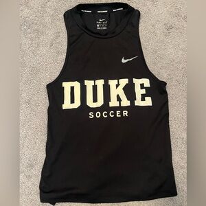Nike race back tank top. Duke soccer